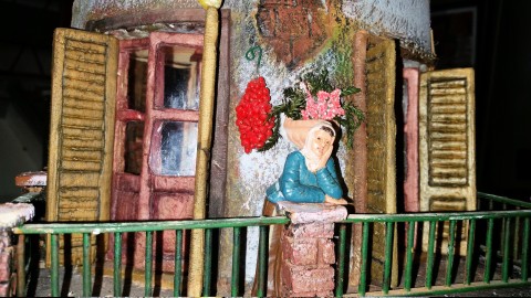 Foto Presepe su antica tegola in 3D n. 1