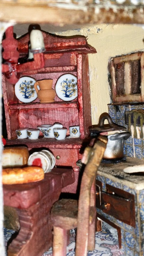 Foto Presepe su antica tegola in 3D n. 3