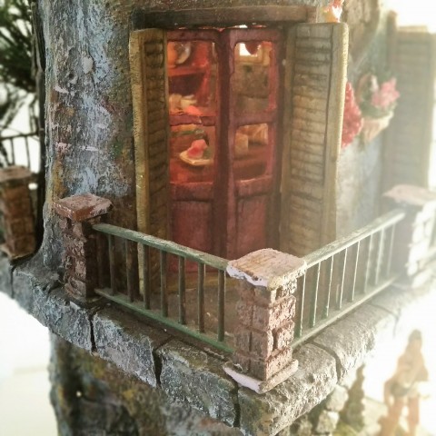 Foto Presepe su antica tegola in 3D n. 5
